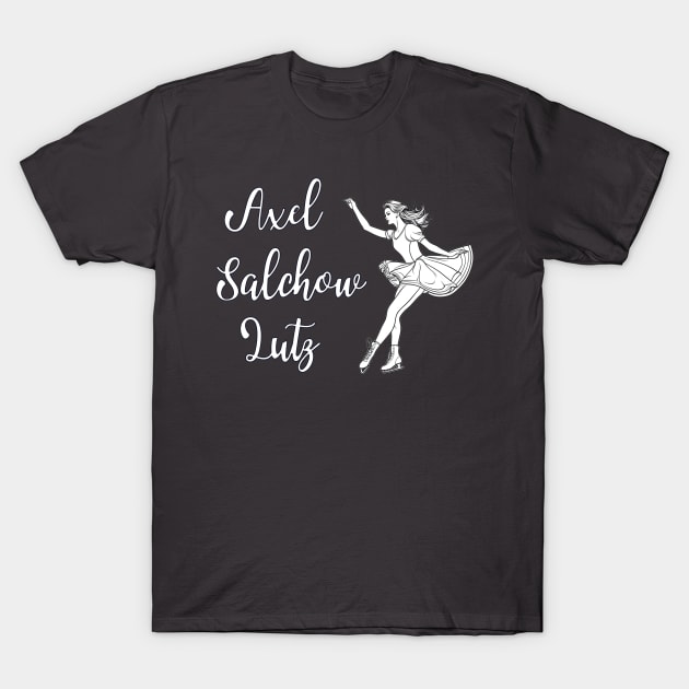 Figure skating jumps T-Shirt by Edgi